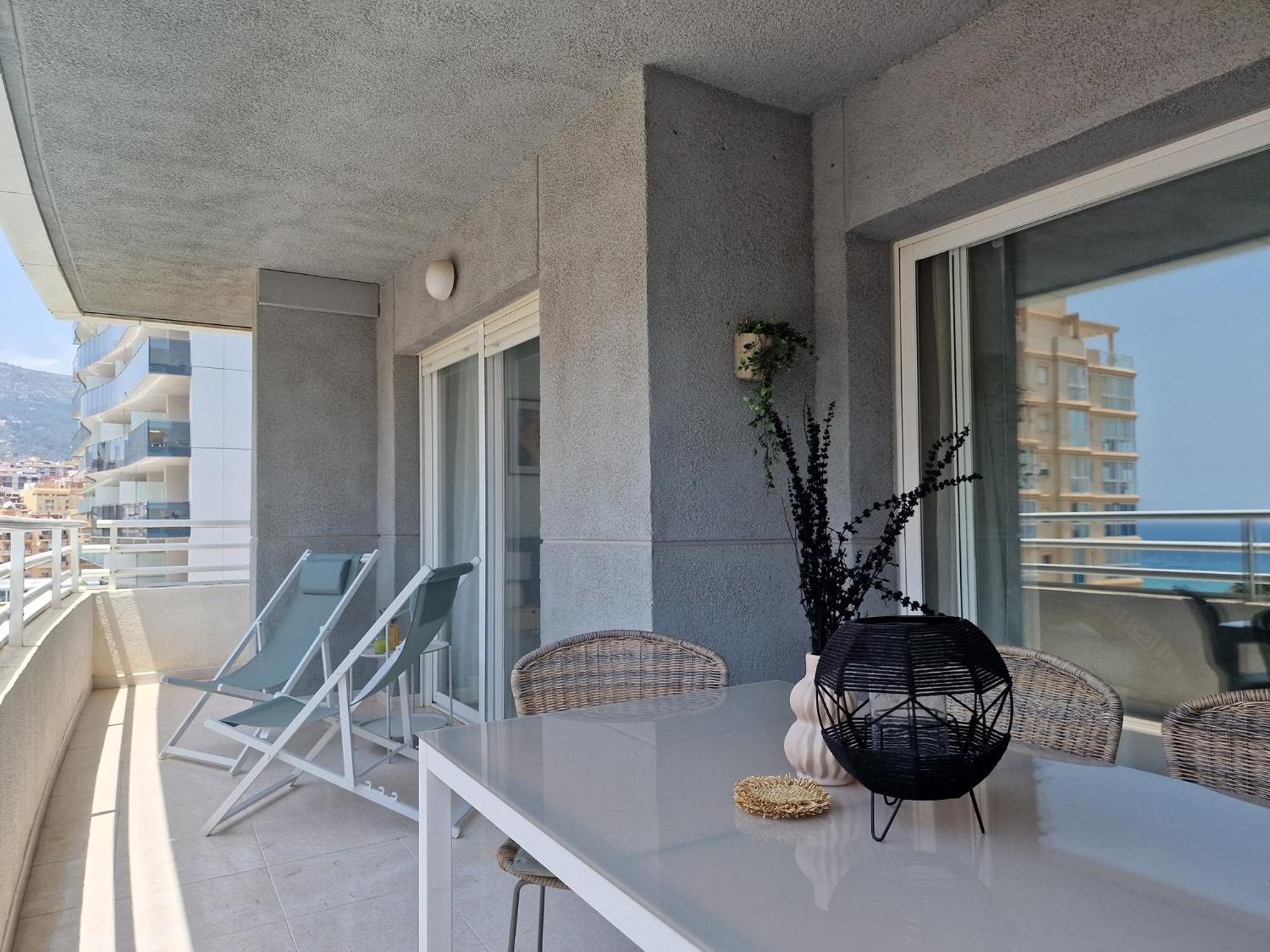 Cozy Apartment Apolo XIV Seaview Calp Dış mekan fotoğraf